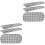 2Sets Outdoor Picknick- - Und Bankdecken Set Elastisch Bunt 3
