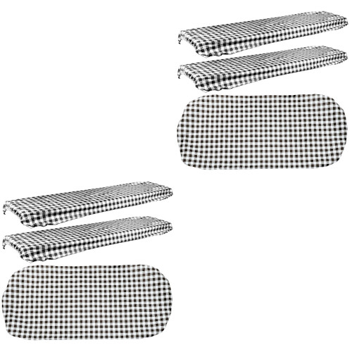 2Sets Outdoor Picknick- - Und Bankdecken Set Elastisch Bunt 2