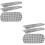 2Sets Outdoor Picknick- - Und Bankdecken Set Elastisch Bunt 6