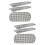 2Sets Outdoor Picknick- - Und Bankdecken Set Elastisch Bunt 7