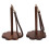 Portable Walnut Wood Wrist Yarn Holder - 18.2cm Knitting Organizer 10