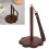 Portable Walnut Wood Wrist Yarn Holder - 18.2cm Knitting Organizer 16
