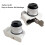 Digital Camera Bottom Protective Case PU Leather for R50/R100, 12.2x5.2x6cm 7