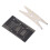Guitar Luthier Tools Kit with String Action Ruler & Wrench, Metal 15
