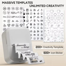 X2 Thermische Printer -Zakprinter Zelfklevende Sticker-Etiketteermachine Vergelijkbaar met B21 B1-Printer Noink