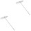 2Pcs Professional Stainless Steel Crepe Maker Pancake Tool 3