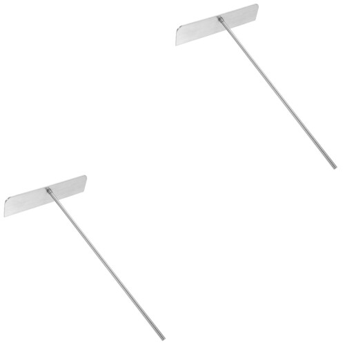 2Pcs Professional Stainless Steel Crepe Maker Pancake Tool 2