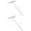 2Pcs Professional Stainless Steel Crepe Maker Pancake Tool 5