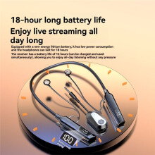 Live Headset Dedicated Wireless Ear Back to the Internet-Famous Style Sound Card Dance Neck Hanging Headset