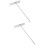 2Pcs Professional Stainless Steel Crepe Maker Pancake Tool 7