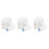 15Pcs Travel White Plastic Sponge Head Applicator Bottles 5