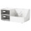 Wholesale Student Stationery Organizer Office Desk Storage Holders and Racks 2025Multifunctional Data Cable Storage Box 2
