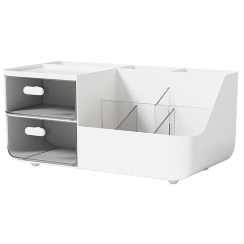 Wholesale Student Stationery Organizer Office Desk Storage Holders and Racks 2025Multifunctional Data Cable Storage Box 1