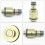 2X Car AC Compressor Control Solenoid Valve for         7SBU16C 5