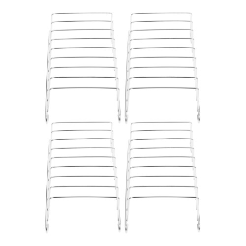8Pièces Support Grille-Pain Acier Pour Friteuse Usage 2