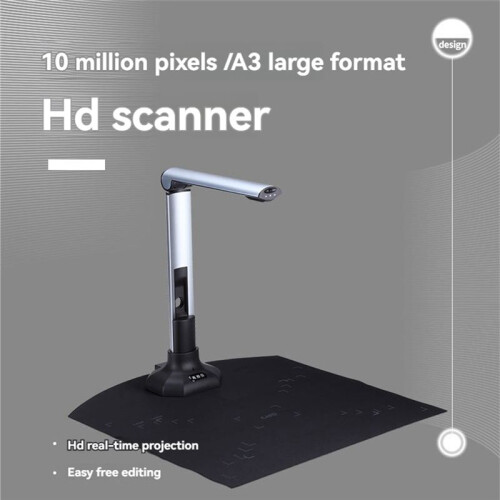BK52 Portable Book and Document Camera Scanner Capture Size A3 10 Mega-Pixels USB 2.0 High Speed Scanner with LED Light 2