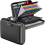 2X Fireproof File Organizer with Lock, Hard-Shell Case Fireproof Document Box with 13 Accordion File Folder 2
