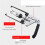 Universal Overhead Valve Spring Remover Compressor Stem Engine Seal Tool 6