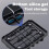 Vertical Laptop Stand Holder Adjustable Desktop Notebook Dock for  Phone for  Tablet 3In1 Storage Holder B 4