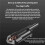 For  P2S Removable Hardened Steel Nozzle Hot End 0.4mm 3D Printer Replacement Hotend Kit 5