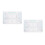 2Sets Transparant Magnetisch Whiteboard Acryl Planner Voor Koelkast 9