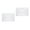 2Sets Transparant Magnetisch Whiteboard Acryl Planner Voor Koelkast 10