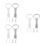 18Pièces Anneaux Exercices Bébé Poignées Portables Accessoires Lit 4