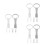 18Pièces Anneaux Exercices Bébé Poignées Portables Accessoires Lit 10