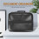 3X Organizer Bag Fireproof Document Bag with Lock Portable Filing Storage Box Holder for Document File Passport 4