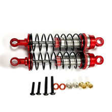 Ammortizzatore Anteriore e Posteriore nel Metallo per Losi 1/18 -T 2.0 1/16 -B RC Ricambi per Auto per Camion, Nero