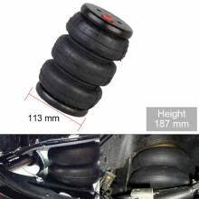 Single 1/2 Port Zoll NPT Luftfederung 113 Mm Federung GummistoßDäMpfer für LKW