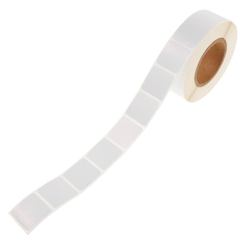 Self-Adhesive White Square Target Practice Stickers 1