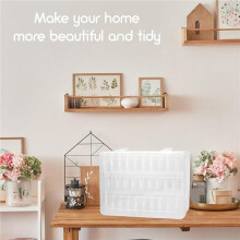 2X Kralen Organizer Box, 30 Stuks Kleine Doorzichtige Plastic Kralen Opbergcontainers voor Het Maken van Sieraden DIY Schroeven Zaden