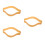 3Pièces Bandes Silicone Stretch Khaki Pour Moulage Usage Long 5