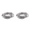 2Pièces Audio Haut-Parleur Abs+métal Pour Son Stéréo 4