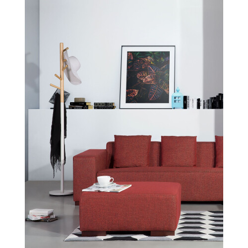 Beliani Coat Stand AUBUM White 1