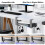 Under Table Hanging Holder for PS5/for PS5 Slim Game Console Stander Bracket Earphone Gamepad Desktop Game Controller 2