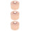 3Pièces Boîte À Dents Bébé Bois Élégante Rangement Étanche 5