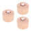 3Pièces Boîte À Dents Bébé Bois Élégante Rangement Étanche 6