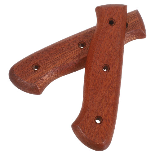 3Pcs Kitchen Cutter Wood Handles Anti-Slip Ergonomic Grip Replacement 1