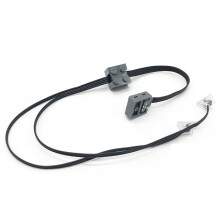 1Pcs Technic Power Function 8870 LED Light Link Cable for Train Vehicle Building Block Power Group