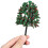 114Pcs Mixed Color Miniature Trees Plastic for Craft and Model Scenes 11