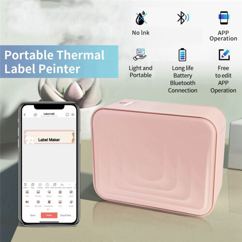 Label Maker Machine - , Multifunctional for Business, Office, Retail, 1