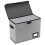 2X Comic Book Storage Boxes, Back to School Fold Comic Short Box Case with Lid, Book Bin Container Holds 150 Comics Gray 2