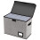 2X Comic Book Storage Boxes, Back to School Fold Comic Short Box Case with Lid, Book Bin Container Holds 150 Comics Gray 4