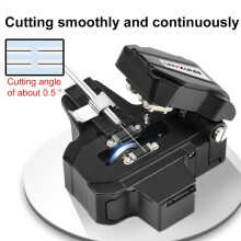 SAIVXIAN M8 One-Step Fully Automatic High Precision Fiber Optic Cleaver Optical Fiber Fusion Splicer Cutting Knife