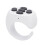 Wireless Remote Ring for Android Phones & Tablets, 10m Range, White 1