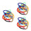 27Pcs Elastic Polymer Bracelets Stackable Boho Style Set 8