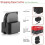 2pcs Black Cutter Wrapping Paper Cutter Replaceable Blade Roller Cutting 2