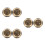 6Pcs Brass Hand Exercise Massage Balls Non-Chiming Solid Fitness Tool 9